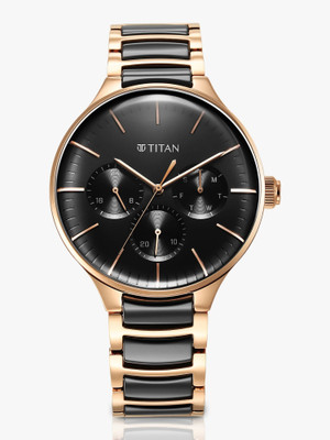 Titan Titan Ceramic Fusion Analog Watch  - For Men