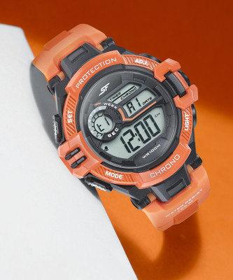 SF NP77075PP06 Digital Watch  - For Men