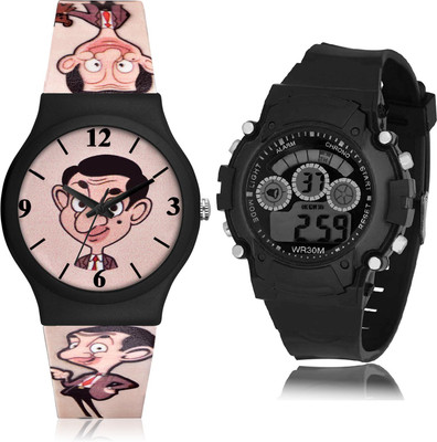 TIMOXIDE CM732-B1 Analog-Digital Watch  - For Boys