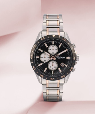 Titan NP90106KM02 Octane OTS- 3 Wells Analog Watch  - For Men & Women