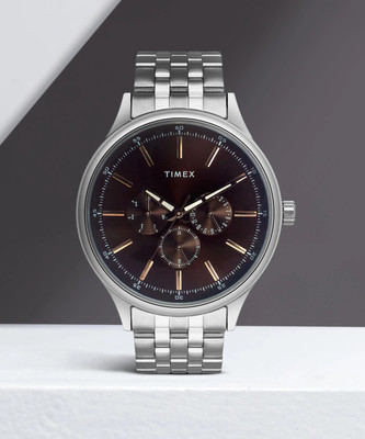 TIMEX Multi Function Brown Dial Analog Watch  - For Men