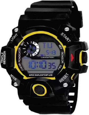 Razyloo 01+GGG Razyloo Youth Combination Stylish Digital Sports Day and Date Exclusive Design Digital Watch  - For Boys