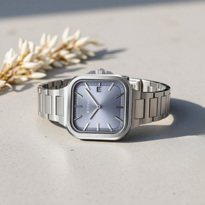 Titan Slim Square Ladies Analog Watch  - For Women