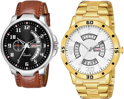 Caihong BRN-1-AND-Gold-22 Analog Watch  - For Men