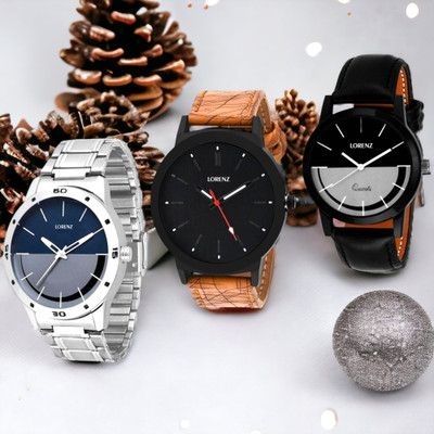 LORENZ MK-465361A LORENZ 465361A Premium Combo Watches for Men Analog Watch  - For Men