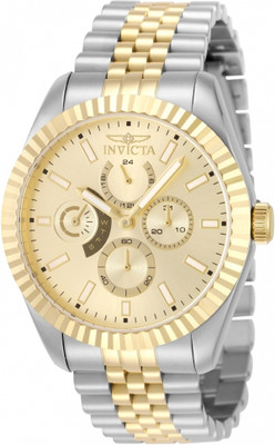 INVICTA Specialty Quartz Gold Dial Analog Watch  - For Men
