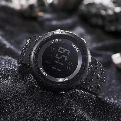 house of common sports watch New Sport Stylish Digital Black Dial Multi Function Digital Watch Digital Watch  - For Men