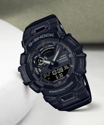 CASIO GBA-900-1ADR G-Shock Black Dial Resin Strap Analog-Digital Watch  - For Men