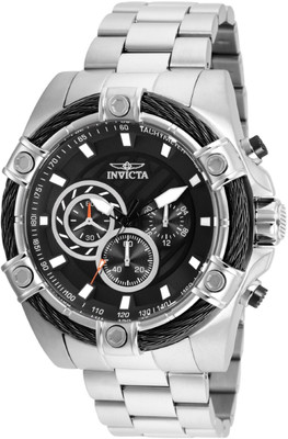 INVICTA 25512 Bolt Chronograph Quartz Black Dial Analog Watch  - For Men