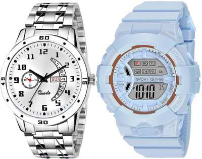 exactor Premium Stylish Casual & Formal Wear Watch Analog-Digital Watch  - For Boys & Girls