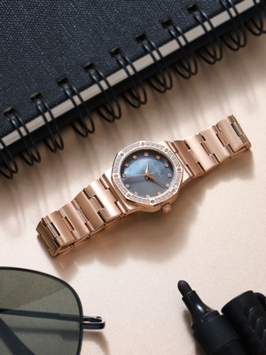 French Connection Mop Dial Hora Analog Watch  - For Women