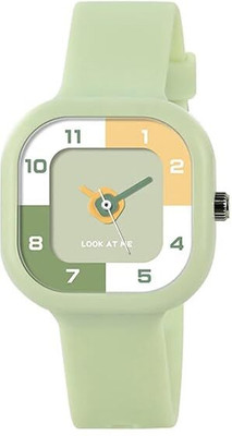 YOUTH CLUB STYLISH Youth Analog Dial Quartz Movement Square Multi-Color Analog Watch  - For Boys & Girls