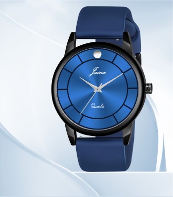 JAINX JM7164 Blue Silicone Band Analog Watch  - For Men