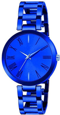 WEDSCOY Best Choice Women SimpleDesigner Round Dial Fancy Colorful Metal Chain Best Choice Women SimpleDesigner Round Dial Fancy Colorful Metal Chain Analog Watch  - For Girls