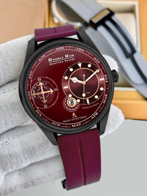 DoubleRun Analog Watch  - For Men