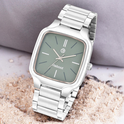 Reboot Exclusive Launch Ft3029 New Designer Square Dial Analog Watch  - For Men