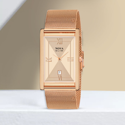 NOVA Rosegold watch Men's & Boys Rosegold Watch Analog Watch  - For Men