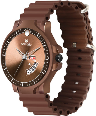 ARMADO 1543-Brown Day And Date Watch for boys and Men Analog Watch  - For Boys