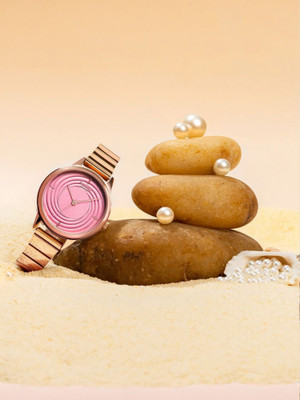 SONATA Poze Poze Bright Treasures Quartz Pink Round Dial Women's Watch / Analog Watch  - For Women