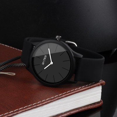 MATRIX Softest Silicone Strap Minimalist Series 2 Hand Analog Watch  - For Men & Women