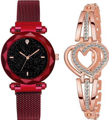 MAHAKAPI Festive Season Special Limited Time Offer Exclusive Combo Of 2 Analog Watch  - For Girls