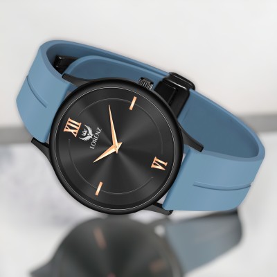 LORENZ MK-4072R Slim Case Analog Watch with Blue Magnetic Lock Strap Analog Watch  - For Men & Women