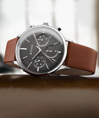 Titan NQ90134SL02 Light Leathers IV Analog Watch  - For Men