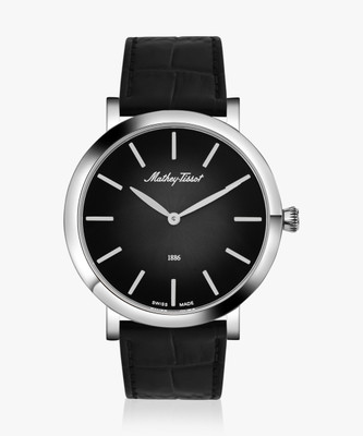 Mathey-Tissot Swiss Made Black Dial Classic Analog Watch  - For Men