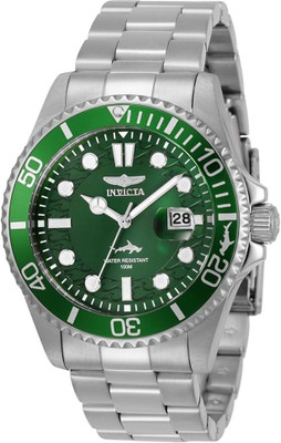 INVICTA 30020 Pro Diver Quartz Green Dial Analog Watch  - For Men