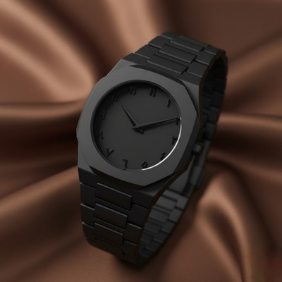 Fanish fashion Analog Watch - For Men & Women POLYCARBON Black Dial Quartz ANALOG WATCHES Analog Watch  - For Men & Women