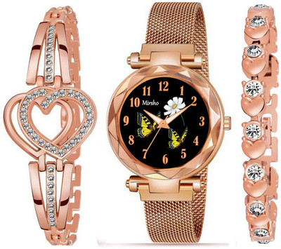MIRSHO Love Collection Analog Watch  - For Girls