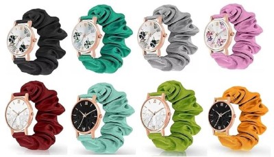 watchstar Korean Fashion Style Scrunchies Watch Scrunchies Watch For Women&Girls Analog Watch  - For Women