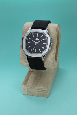 ZANZEER Attrective Men Squar Look Model Silver Cash Silicon Belt Attrective Men Squar Look Model Silver Cash Silicon Belt Analog Watch  - For Men