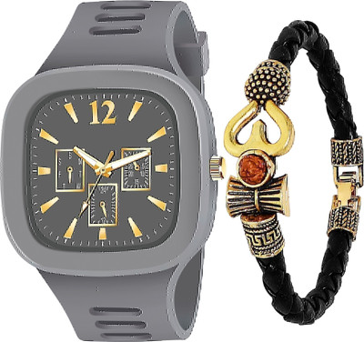 SHURAI Grey_watch_bracelet_boys Pack of 1 Analog Watch Special Summer Collection Analog Watch Analog Watch  - For Boys