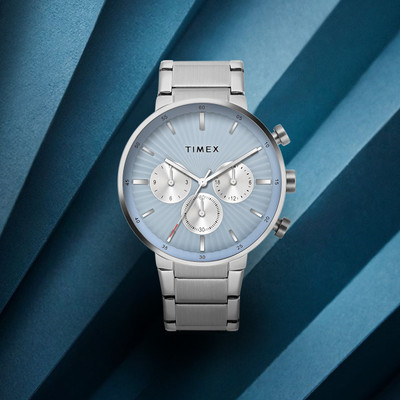 TIMEX Dual Time Multifunction, Blue Dial Analog Watch  - For Men