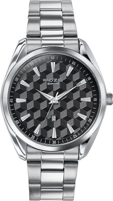 SONATA drop 5 from Poze Sonata Poze Crisscross Coast Quartz Black Round Dial Men's Watch Analog Watch  - For Men