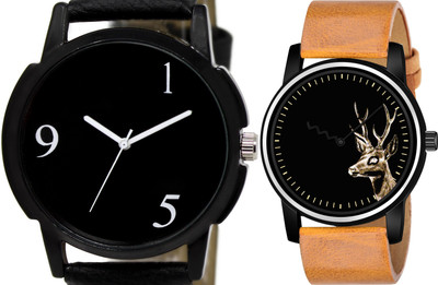 TVILLA Black Professional Look TV-LR06 Analog Watch  - For Men