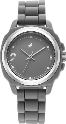 Fastrack Tees Hype Bounce Fastrack Tees Hype Bounce Quartz Grey Round Dial Men's Watch / Analog Watch  - For Men