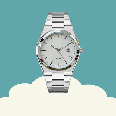 DWITI Luxury Analog White Dial Men’s Watch for Formal Look Luxury Analog White Dial Men’s Watch for Formal Look Analog Watch  - For Men
