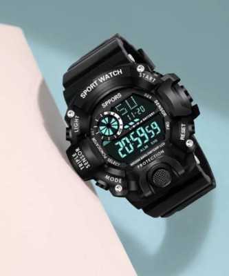 Roux Enterprise Jee Shock Black Digital Watch For Men Digital Watch  - For Men
