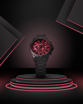 French Connection Sunray Dial Turbo Analog Watch  - For Men