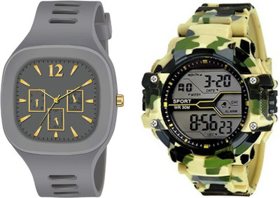 Brostin Affordable Analog-Digital Men's Combo Watches Analog-Digital Watch  - For Men