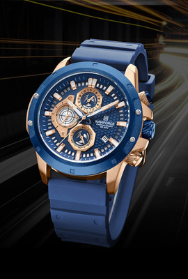 NAVIFORCE 8036 Working chronograph stylish new style date display Analog Watch  - For Men