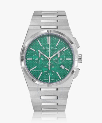 Mathey-Tissot H117CHAV Chronograph Swiss Made Green Dial Analog Watch  - For Men