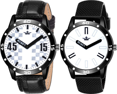Naavli LR57_Combo_LR58 Analog Watch  - For Men & Women