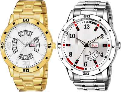 Caihong GOLD-22-AND-SLV-8 Analog Watch  - For Men