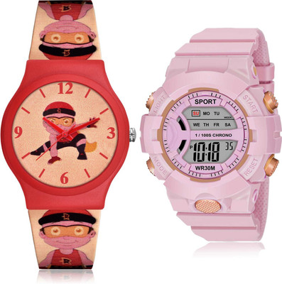 TIMETRANSELEVATE CM720-DG36 Analog-Digital Watch  - For Boys