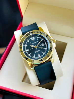 Daniel Radcliffe CS Silver Primium Quality Adjustable Belt Date Function Working Long Lasting Analog Watch  - For Men