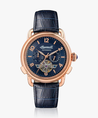 Ingersoll I00902B Automatic Blue Dial With Lifetime Warranty Analog Watch  - For Men