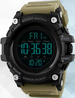 otage Silicone Straps Digital Watch  - For Men